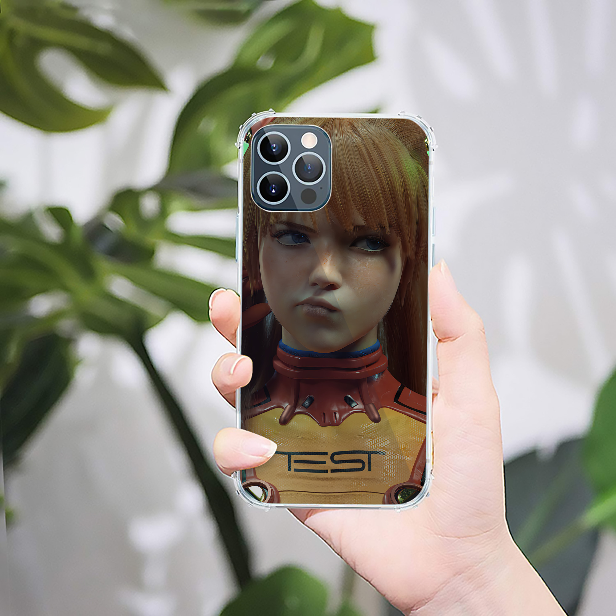 （画像用） EVA 新世紀エヴァンゲリオン 【iPhone 12シリーズ対応】透明スマホケース（クリアソフトケース）